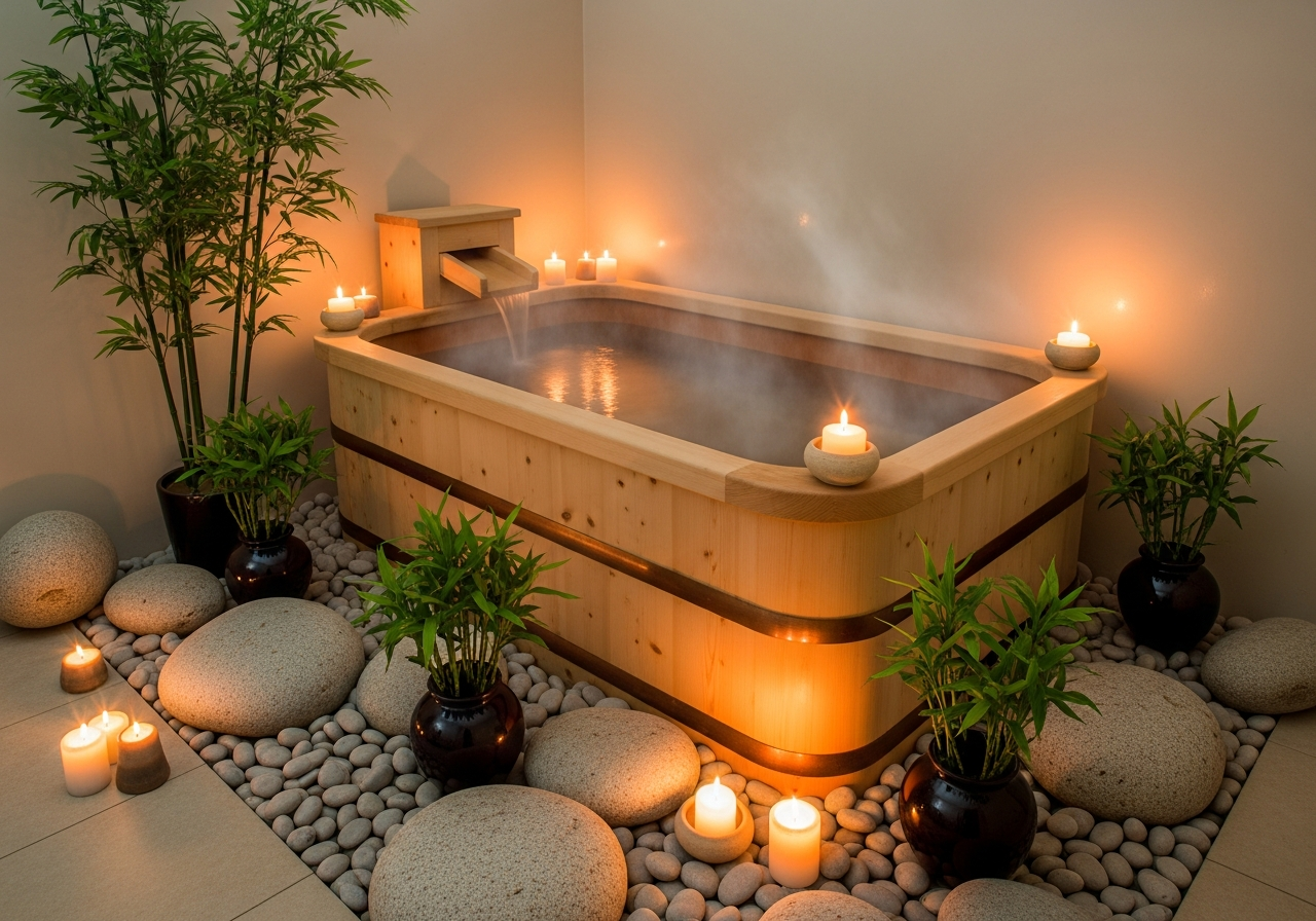 Japanese Deep Soaking Tub