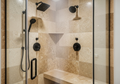 Corner Steam Shower Suite