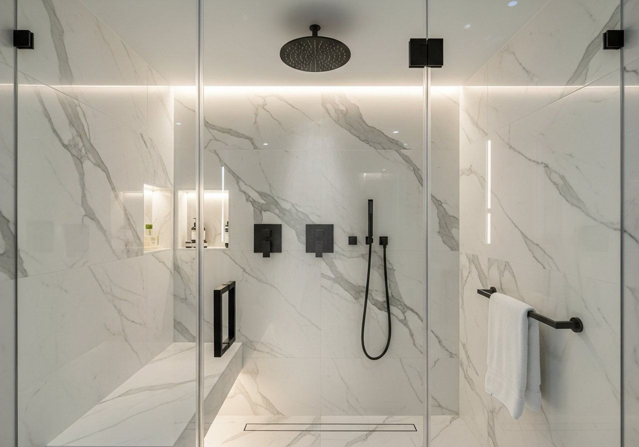 Custom Steam Shower Enclosure